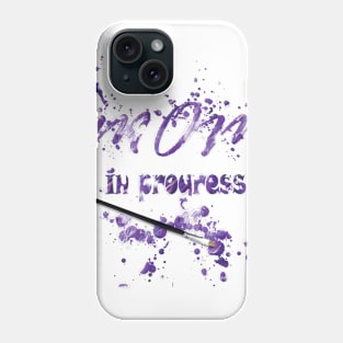 Mom in Progress Phone Case