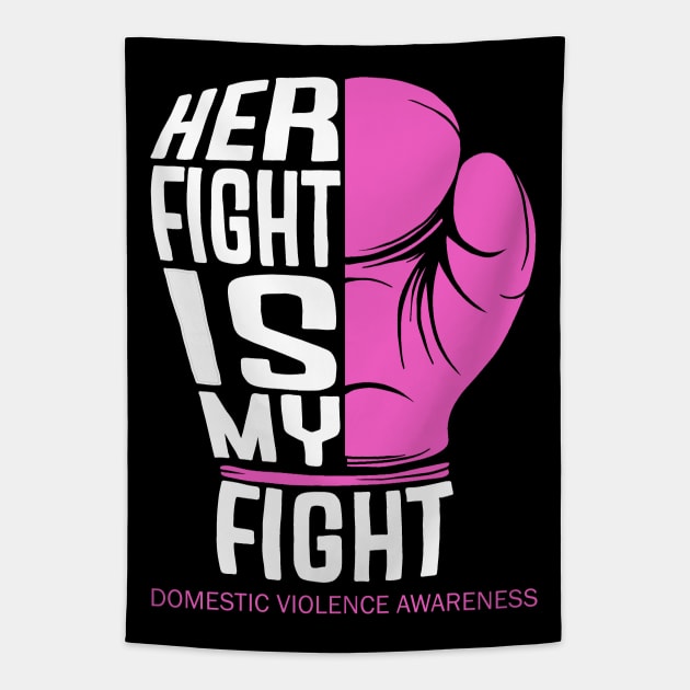 Her Fight is My Fight Tapestry by valentinahramov