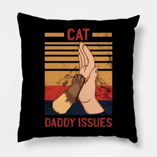 cat dad Pillow