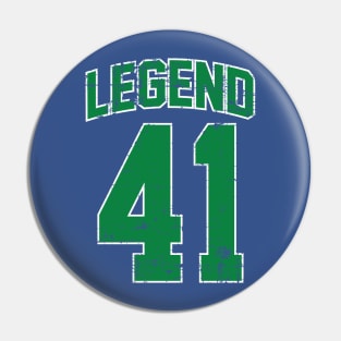 Legend 41 Dirk Nowitzki Green Pin