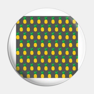 Gray Pineapple Pin