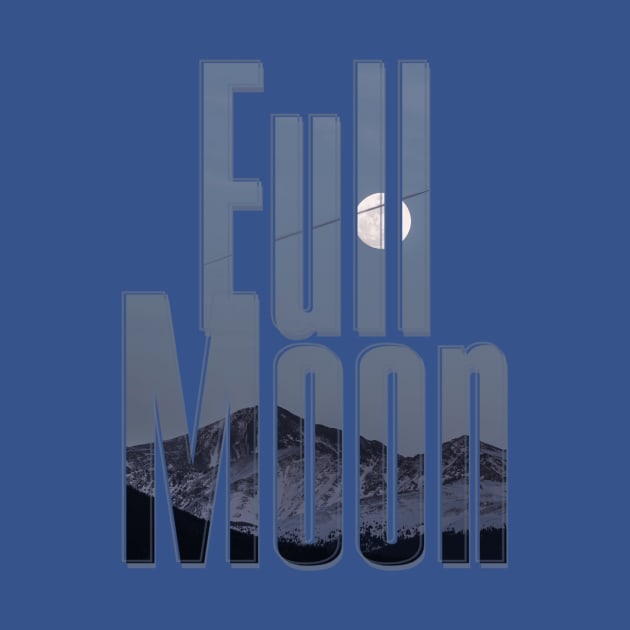 Full Moon by afternoontees