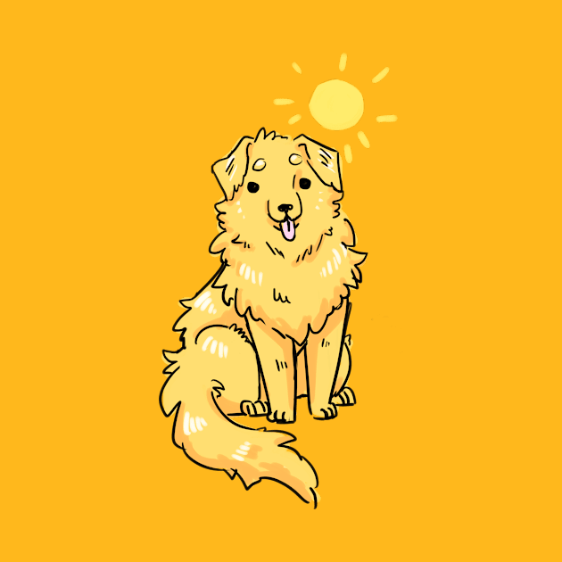 Doodle Golden by Dragon_doggo