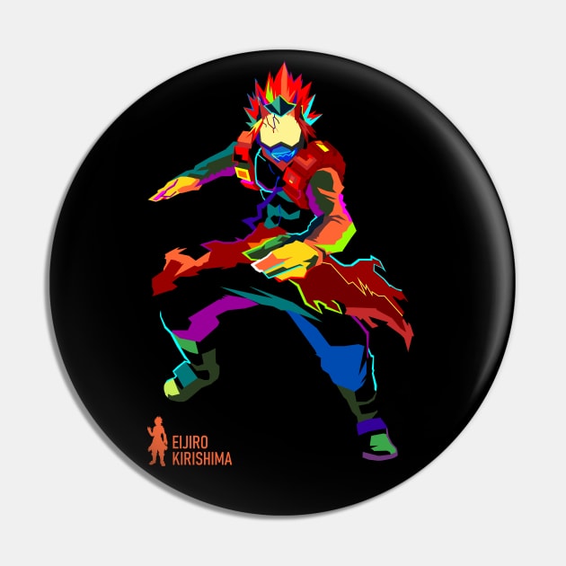 Unbreakable Hero Pin by inkonfiremx