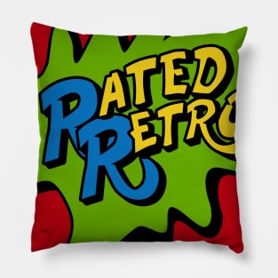 Rated Retro I Dare You Pillow