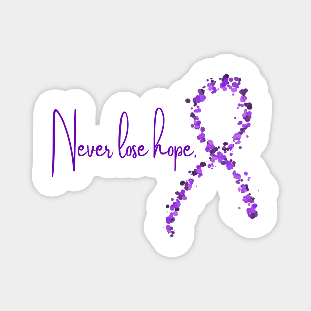 Never Lose Hope Magnet by EggheadK8