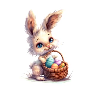 Cute Easter Bunny, Watercolor. T-Shirt