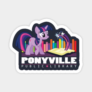 Ponyville Public Library Magnet