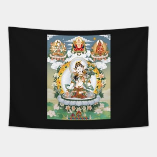 White Tara Tapestry