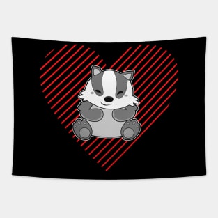 Badger Love Tapestry