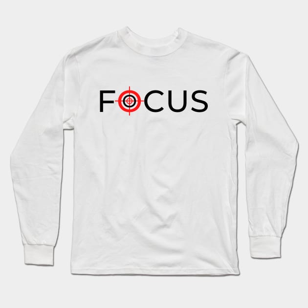 Focus Training Long Sleeve Top- black