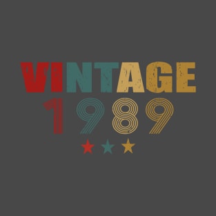 Vintage Since 1989 T-Shirt
