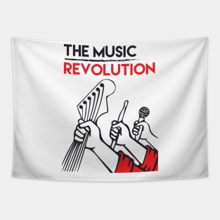 The Music Revolution Tapestry