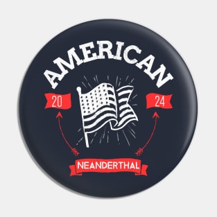 Vintage American Neanderthal Pin