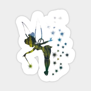 Mountains/Nature Tinkerbell Magnet