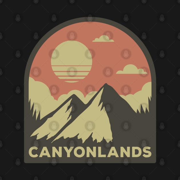 Canyonlands  national park retro by hardy 