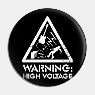 warning high voltage Pin