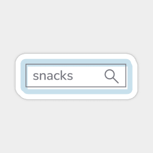 Searching for Snacks Magnet