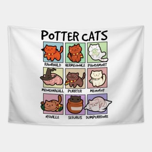 Potter Cats Tapestry