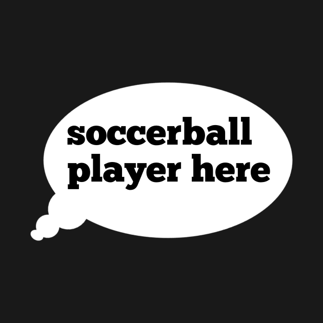 Soccerball player shirt by Gun&One