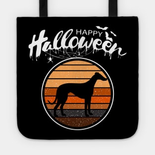 Funny Happy Halloween Beautiful Whippet Men Women Kids Gift Tote