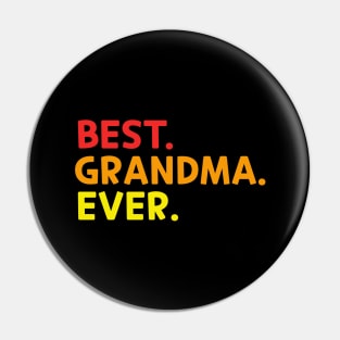 Best Grandma Pin