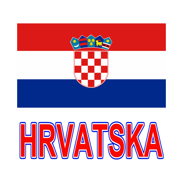 The Pride of Croatia (Hrvatska) - Croatian Flag Design by Naves