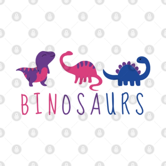 Cute Bisexual Dinosaurs by 9 Turtles Project