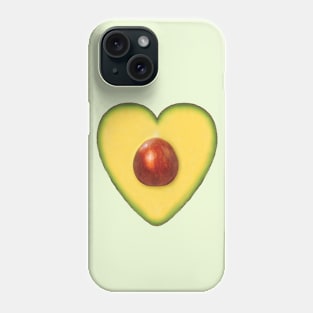 Avocado Heart Phone Case