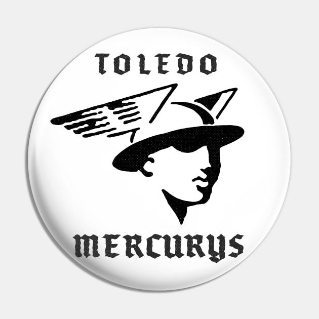 Defunct Toledo Mercurys Hockey Pin by LocalZonly