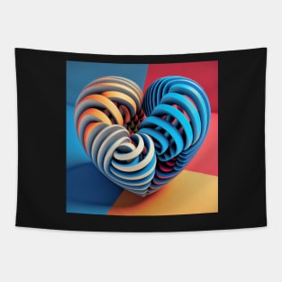 op art love Tapestry