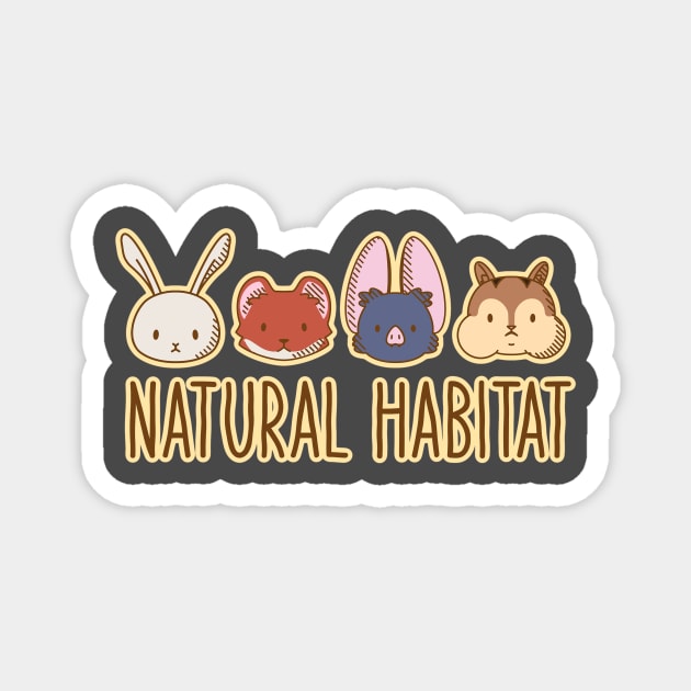 Natural Habitat Logo Magnet by naturalhabitatshorts