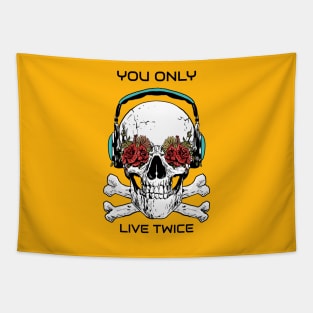 Horror Movie You only live twice 2 Tapestry