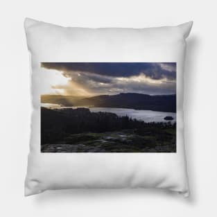 Brant Fell Viewpoint in Windermere - Lake District - wide Pillow