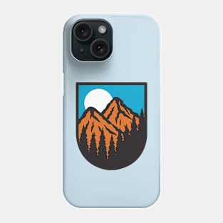 Moon Mountains Landscape Phone Case