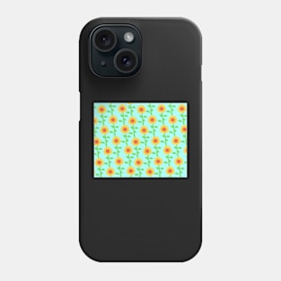 Spring sunflower pattern Phone Case