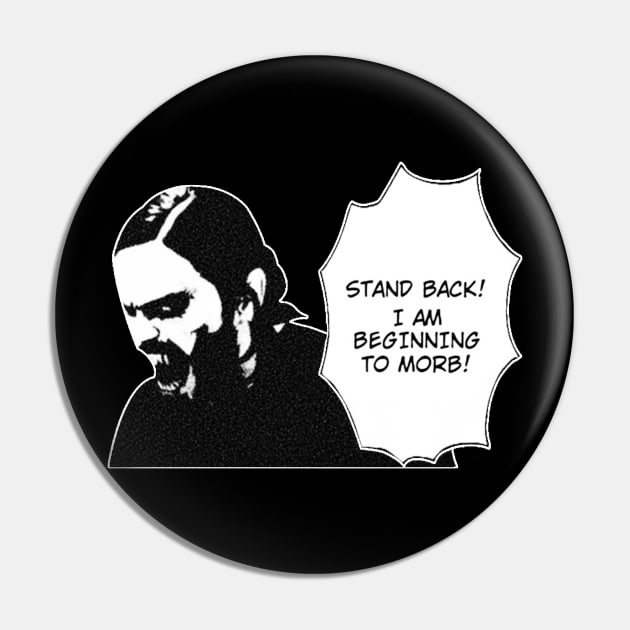 It's Morbin Time Pin by artsylab