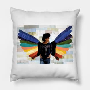 Lifted Up On Wings Pillow