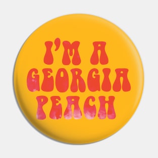 Georgia Peach Pin