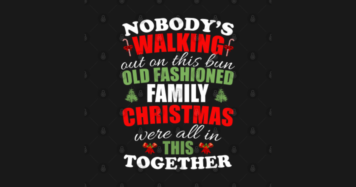 nobody's walking out on this fun shirt