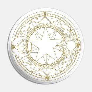 Sakura's Magic Circle (Variant) Pin