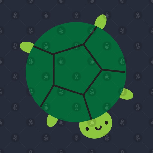 Kawaii Turtle by marcelinesmith