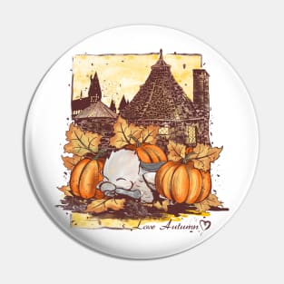 Love Autumn Pin