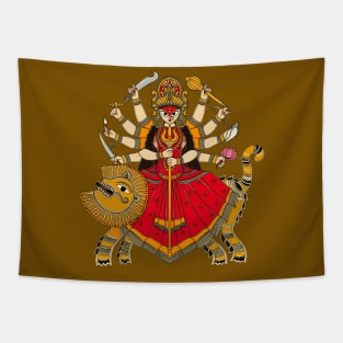 Goddess durga Tapestry