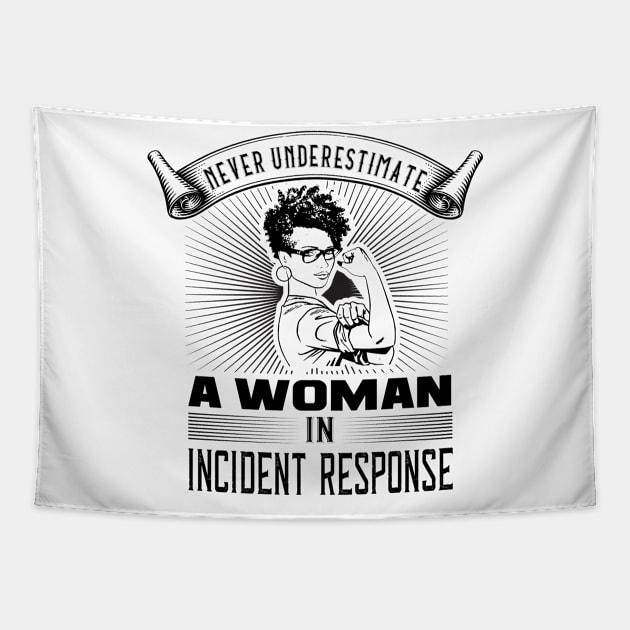 Never Underestimate a Woman in Incident Response Tapestry by DFIR Diva