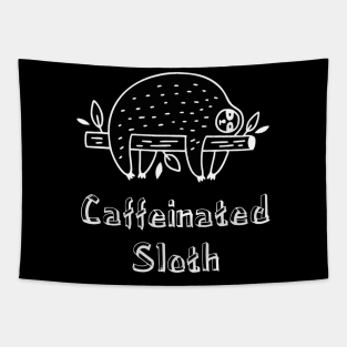 Caffeinated Sloth Tapestry