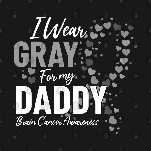 Brain Cancer Glioblastoma Awareness Dad Warrior Brain Tumor by Boneworkshop