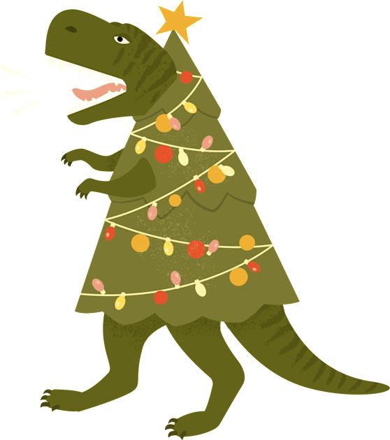 Tree Rex Kids T-Shirt by RainbowAndJackson