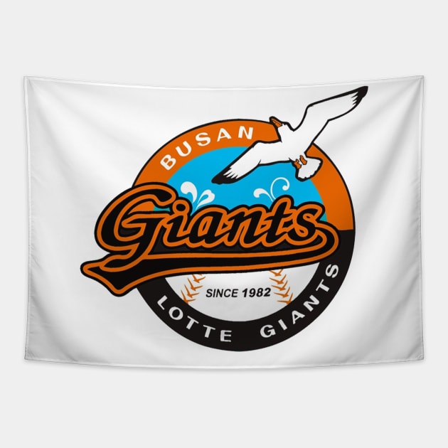 LOTTE GIANTS 3 Tapestry by Meraki01