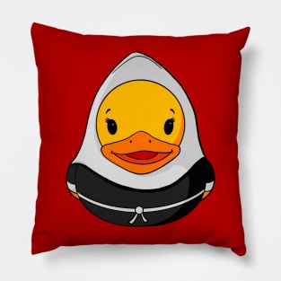 Nun Rubber Duck Pillow